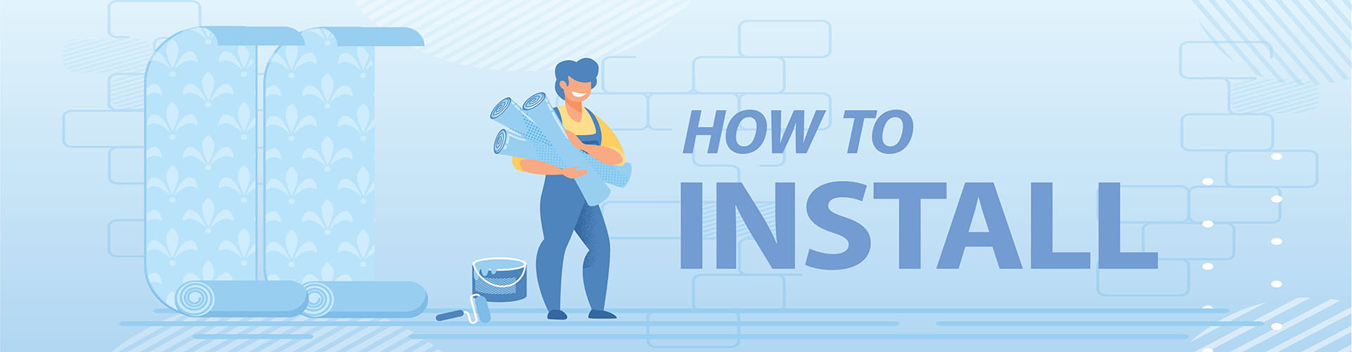 How to install wall mural How to install wall mural