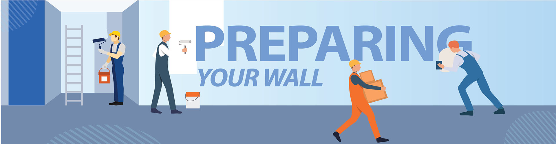 Preparing your wall before wall art Preparing your wall before wall art