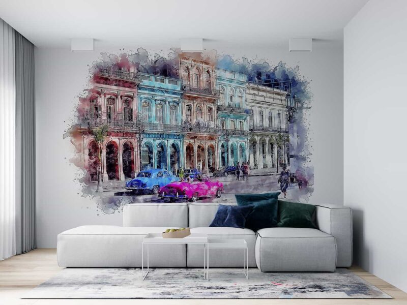 Art-facade-watercolor effect