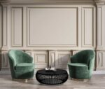 Classic Interior Wall with straight moulding