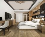Timeless Gilded Ceiling-Black Gold