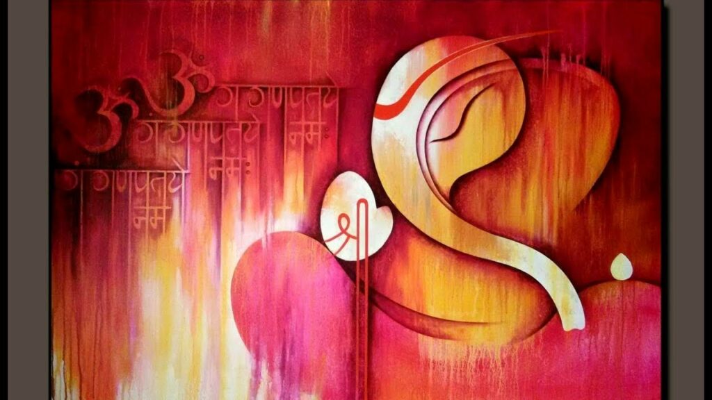 Lord Ganesha painting to decorate your space