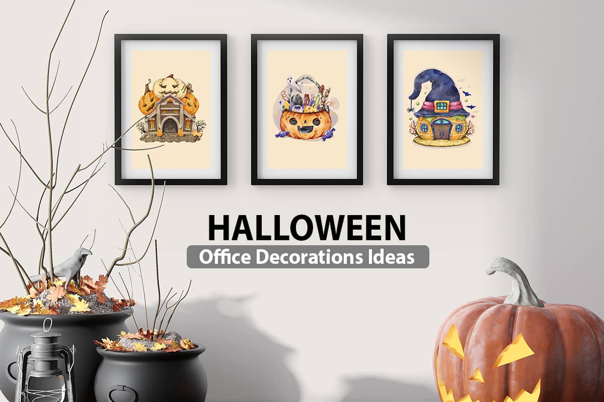 halloween office decorations