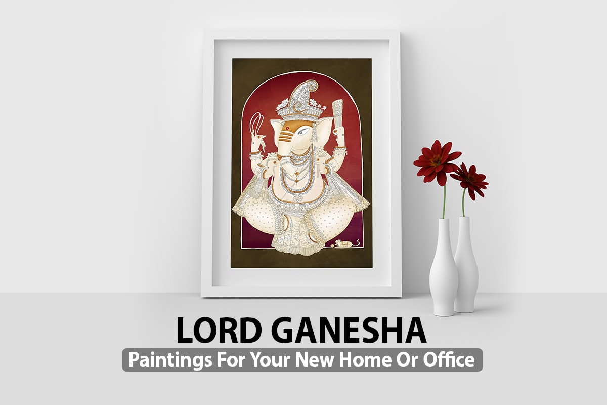 lord ganesha painting