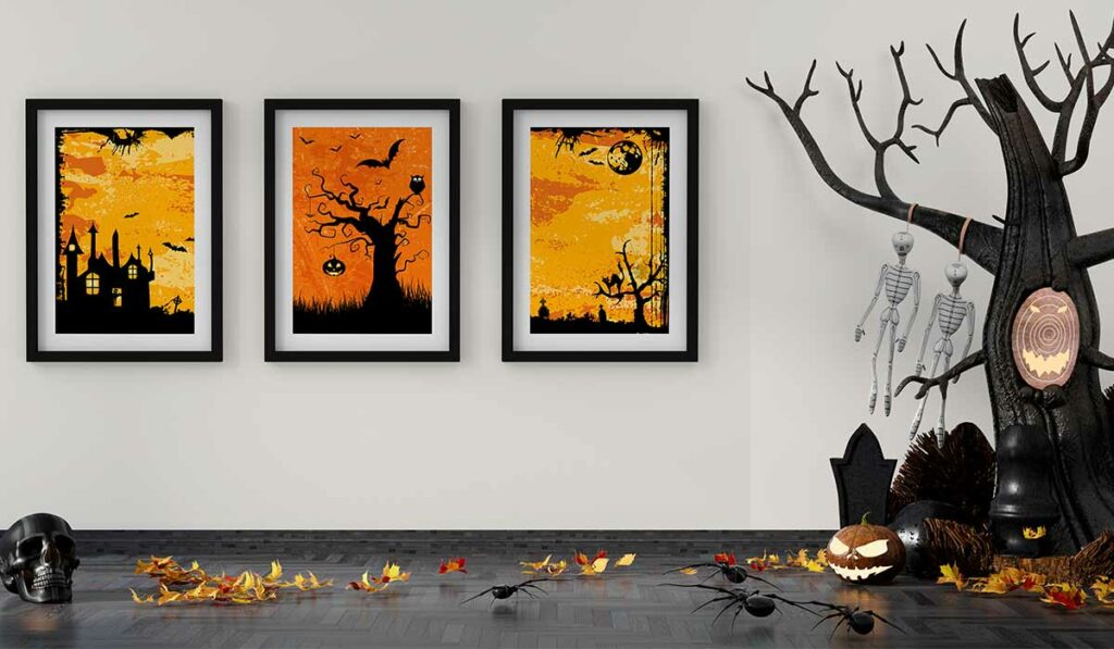 Halloween Office Decorations Ideas Wall Curry