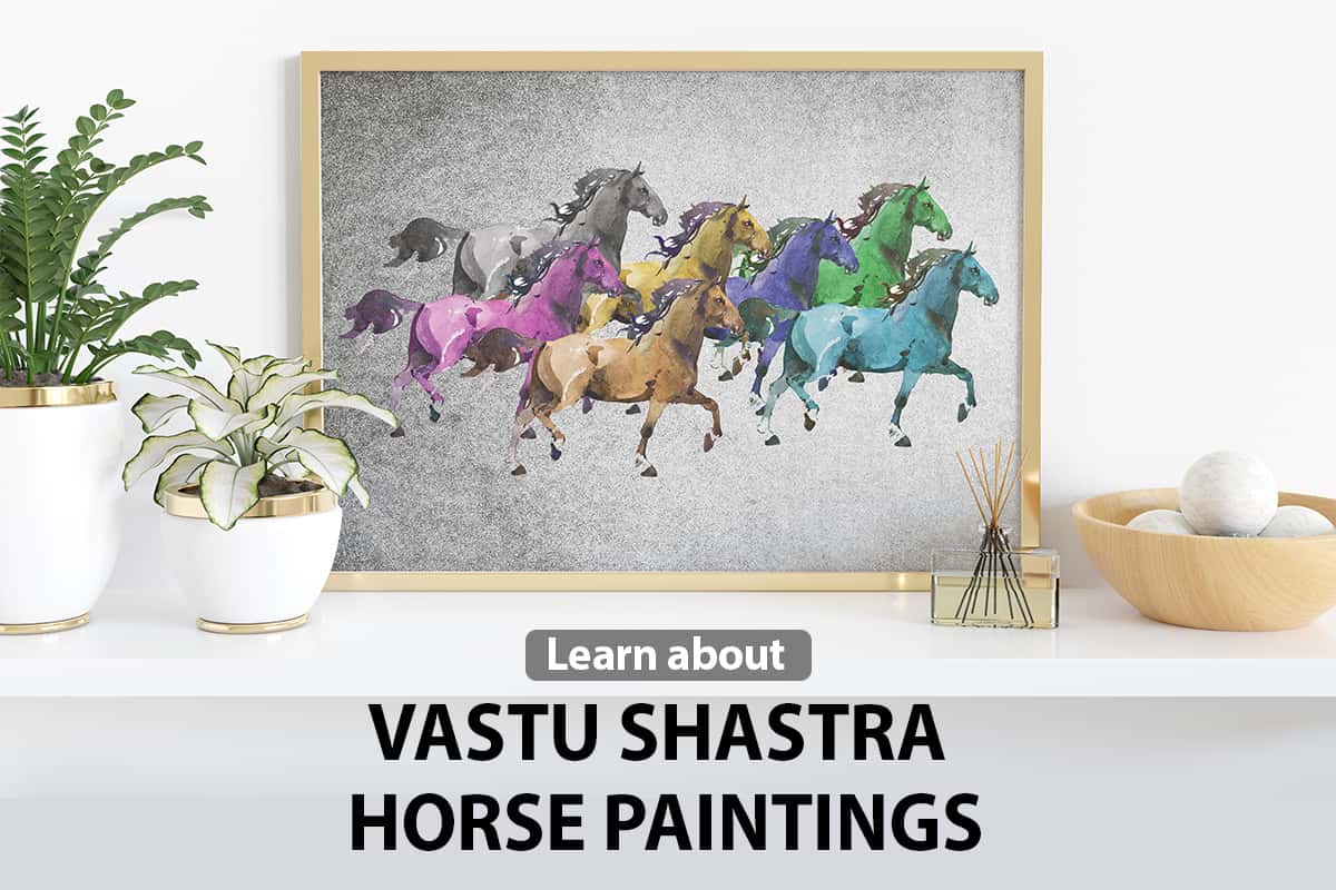 vastu shastra horse painting