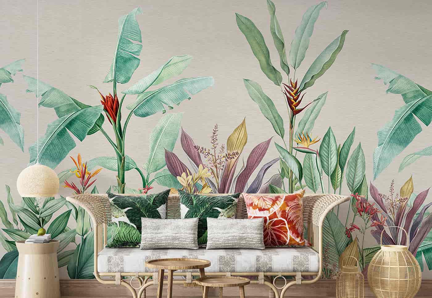 wallpaper design for drawing room