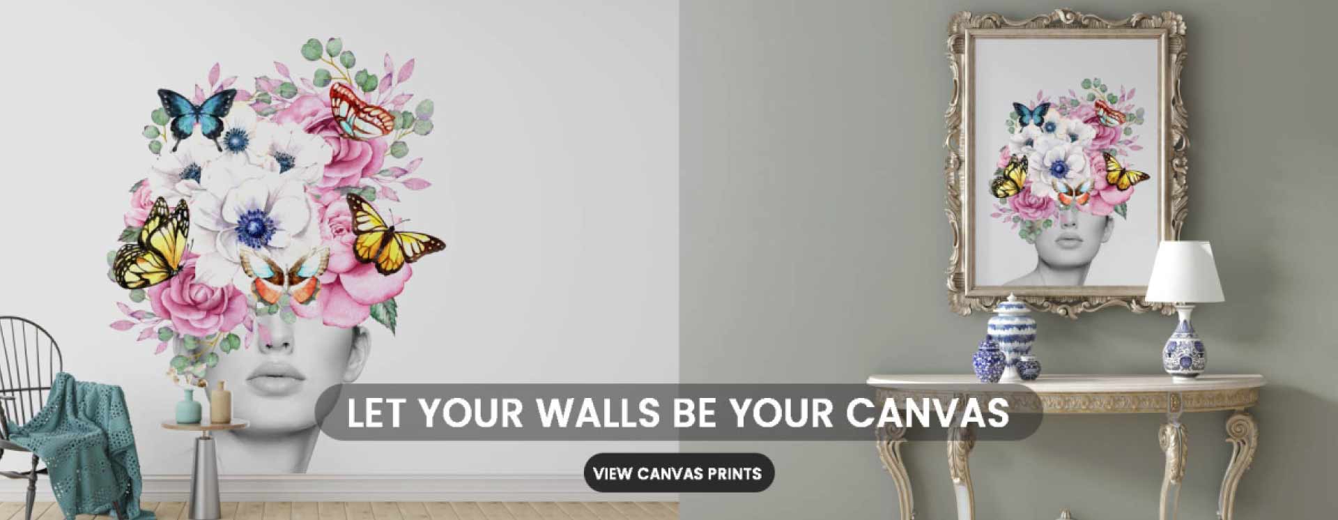 Let your walls be your canvas home wallpaper