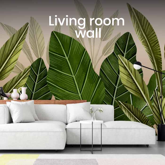 Living room wallpaper online