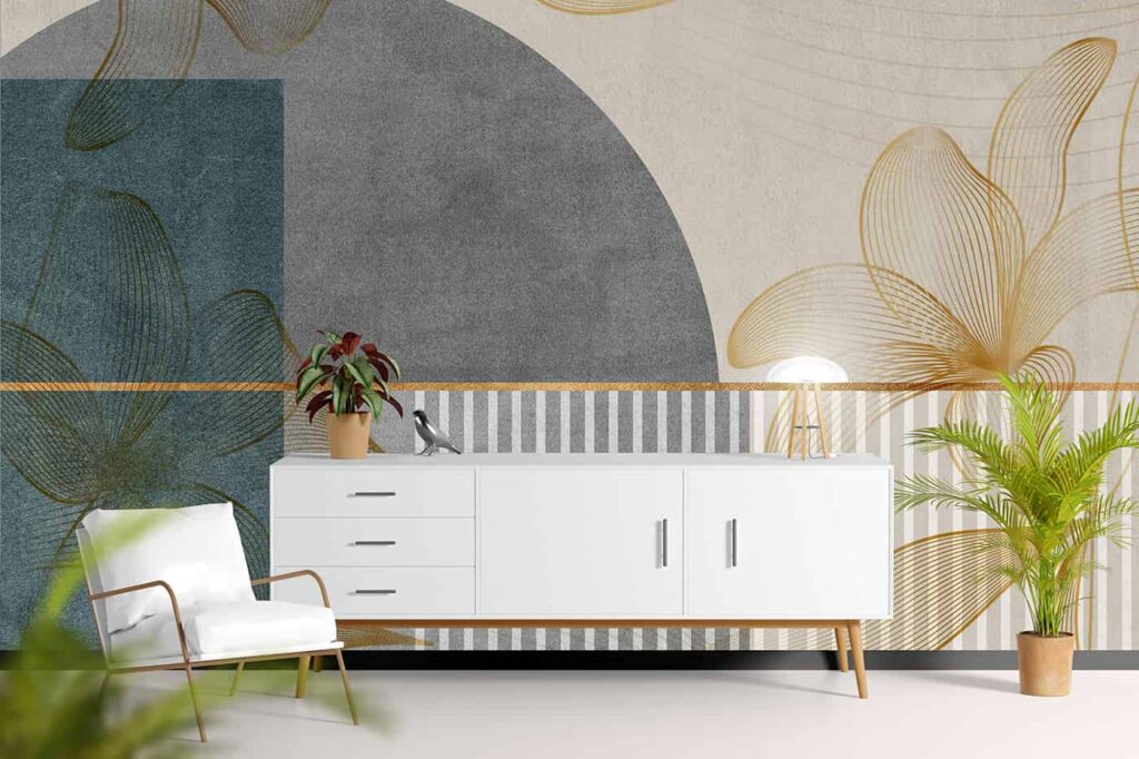 Buy Wallpaper for Drawing Room Wall Wall Curry