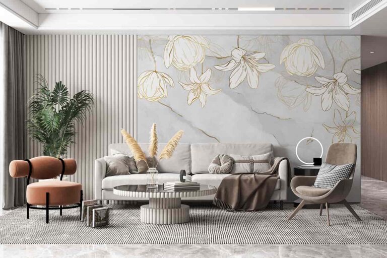 Buy Wallpaper for Drawing Room Wall Wall Curry