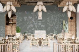 Garden chinoiserie Other room wallpaper 1