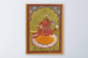 Ganesha Basohli Miniature-1