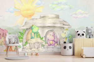 Little dinosaur family