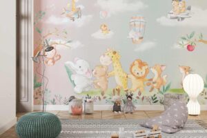 Safari Animals playing around