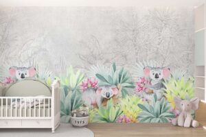 Cute Koalas in Jungle