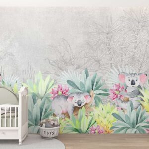 Cute Koalas in Jungle