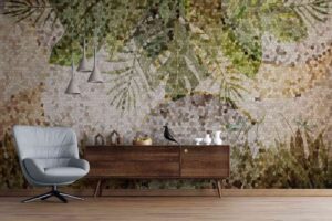 Tropical mosaic style