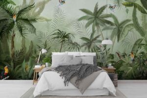 Tropical botanical landscape