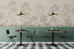 Bohemian Forest-Botanical art-Sepia