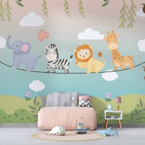 My Jungle friends having fun