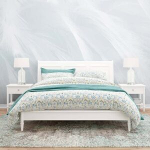 Powder Blue feathers