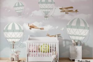 Hot Air Balloon and Gliders