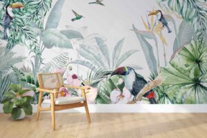 Tropical Delight Wallpaper Mural