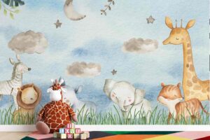 Safari Animals in the Jungle