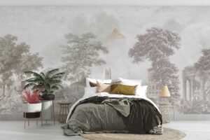 Tropical Design Black and white