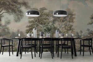 Vintage tropical Wallpaper Mural