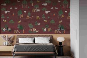 Gokul Pichwai Indian themed Wallpaper