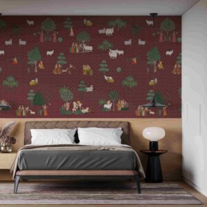 Gokul Pichwai Indian themed Wallpaper