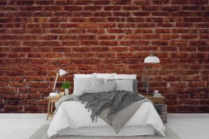 Rustic Red Bricks Wallpapper