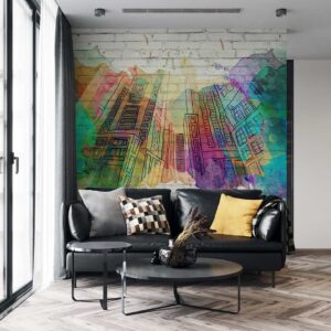 Bricked Artistic Cityscape