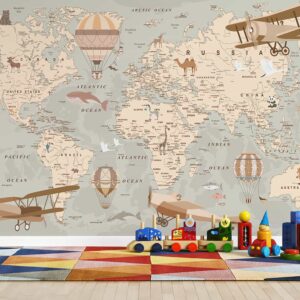 Children Retro Map