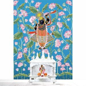 Shrinathji in Lotus Pond- Kamal Shringar