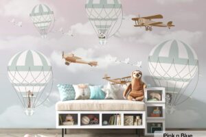 Kids Map- Blue Kidsroom