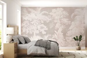 Serene Tropical Forest Wallpaper Mural